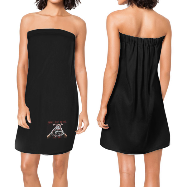 Custom Design - Custom Bath Wrap - Front & Back View