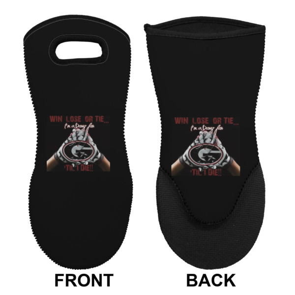 Custom Design - Neoprene Oven Mitt (Front & Back)