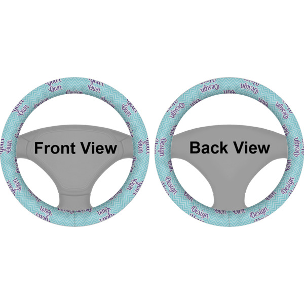 Custom Design - Steering Wheel Cover- Front and Back
