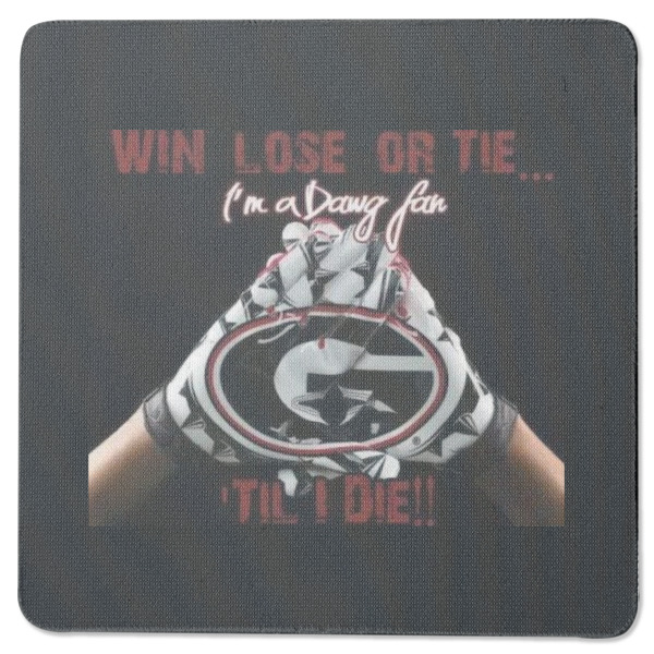 Custom Design - Square Coaster Rubber Back - Single