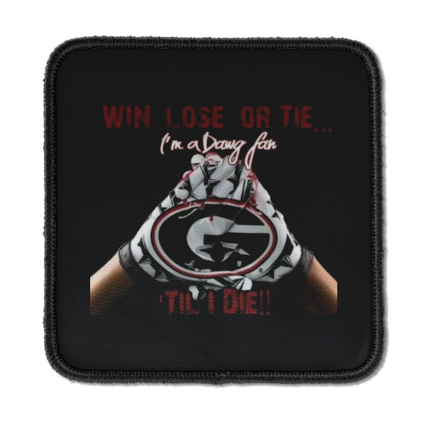 Custom Design - Iron On Patch -  Square - Front