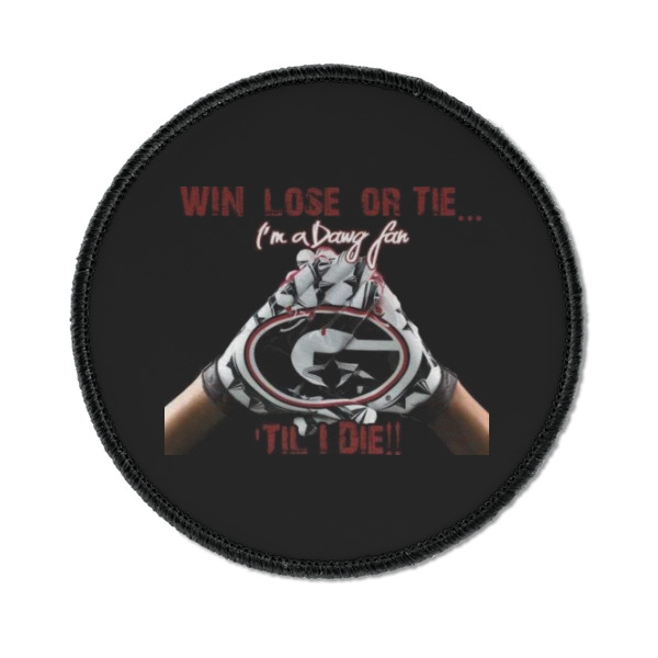 Custom Design - Iron On Patch - Round - Front