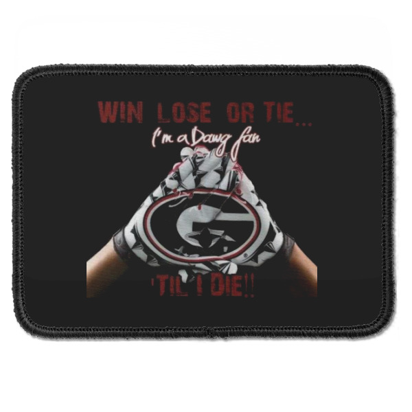 Custom Design - Iron On Patch - Rectangle - Front