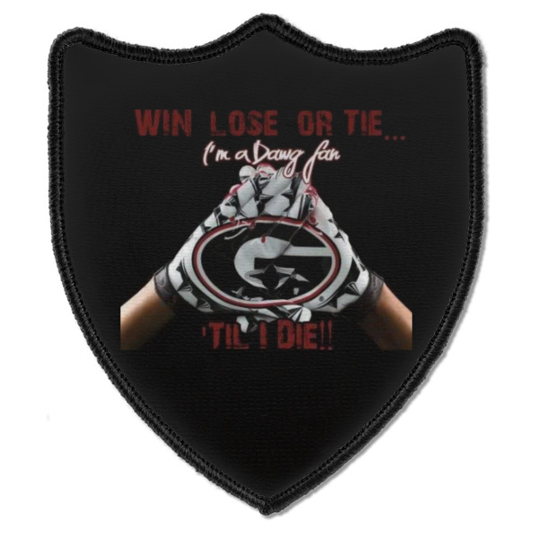 Custom Design - Iron On Patch - Shield - Style B - Front