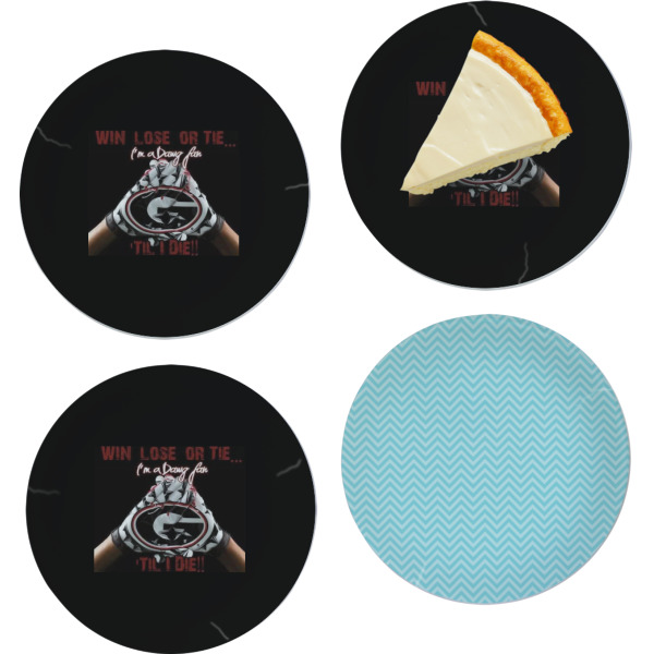 Custom Design - Set of Appetizer / Dessert Plates