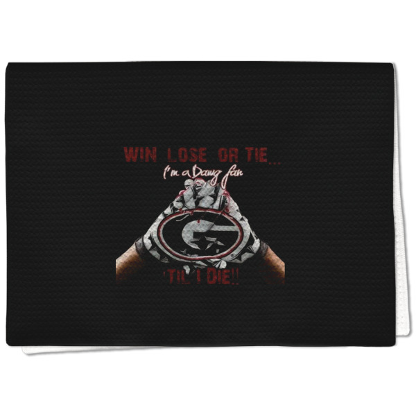 Custom Design Your Own Kitchen Towel - Waffle Weave