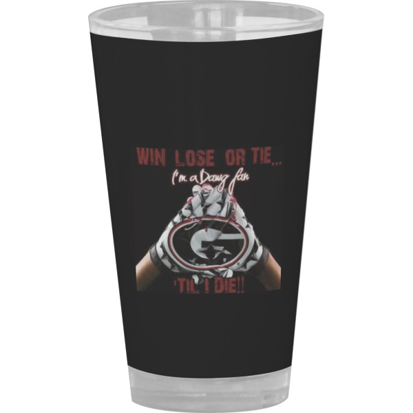 Custom Design Your Own Pint Glass - Full Color