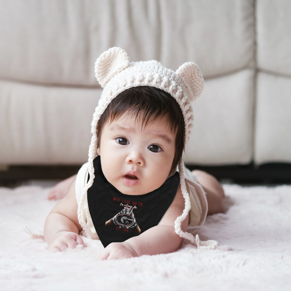 Custom Design - Bandana Bib - (Lifestyle 2 girl)