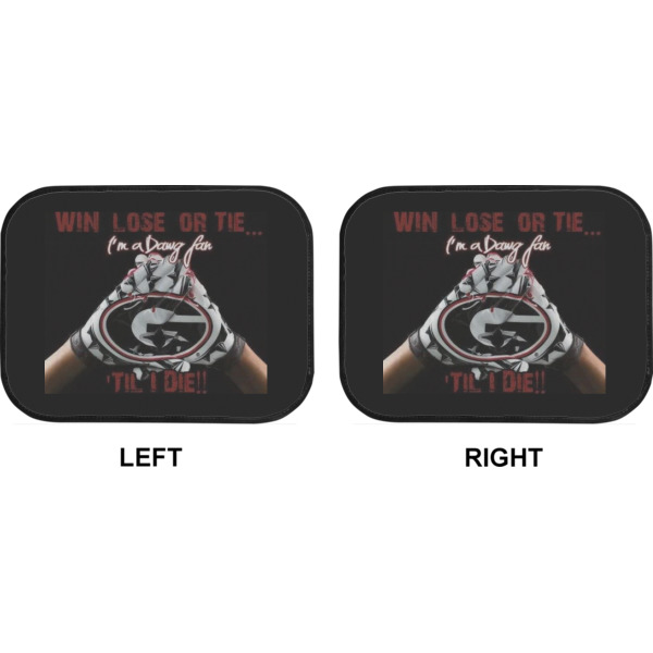 Custom Design - Car Floor Mats (Back Seat) (Approval)