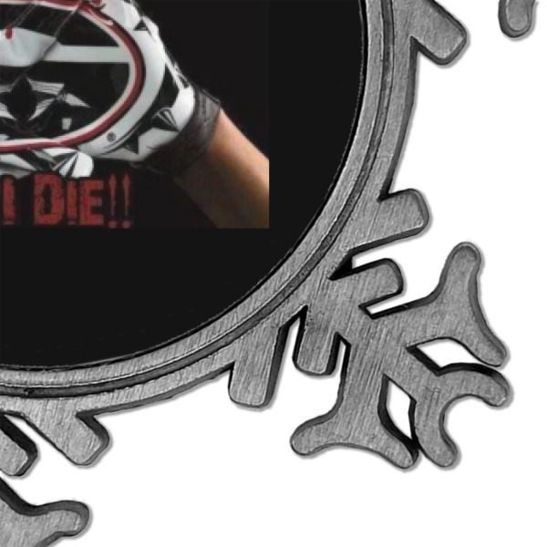 Custom Design - Vintage Snowflake - Detail