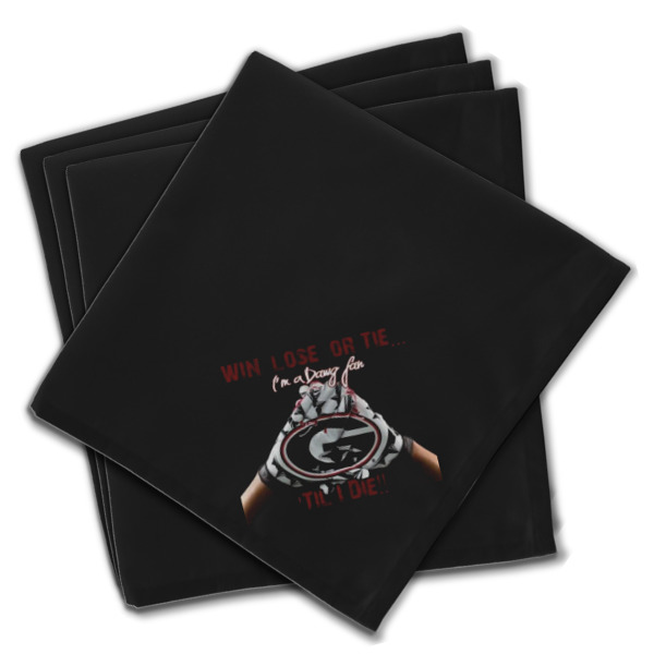 Custom Design - Cloth Napkins - Personalized Dinner (PARENT MAIN Set of 4)