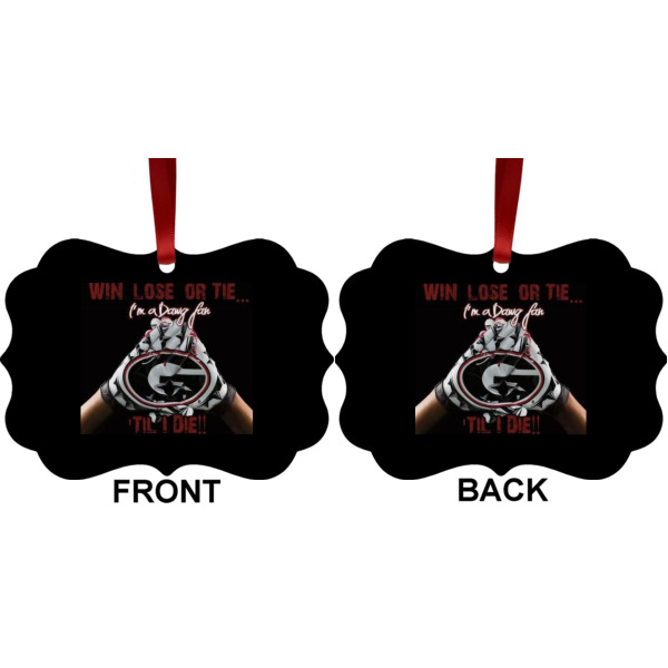 Custom Design - Metal Benilux Ornament - Front and Back (APPROVAL)