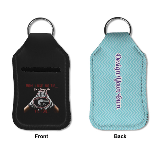 Custom Design - Sanitizer Holder Keychain - Small APPROVAL (Flat)