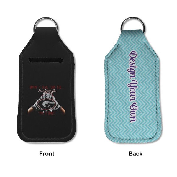 Custom Design - Sanitizer Holder Keychain - Large APPROVAL (Flat)