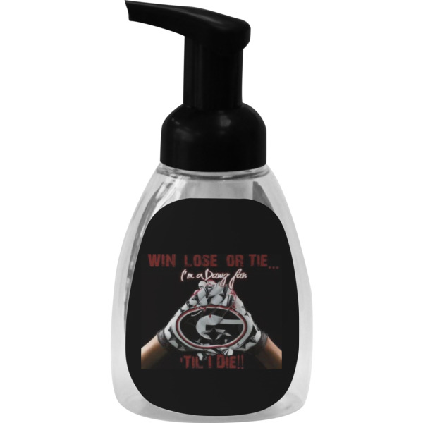 Custom Design - Foam Soap Bottle - Black - Front