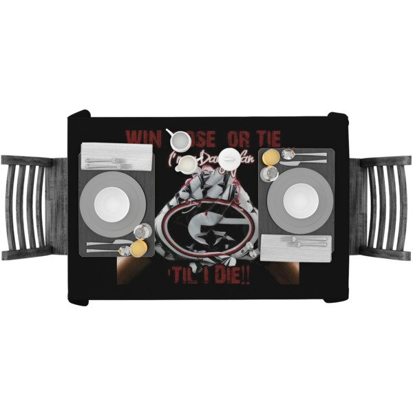 Custom Design - Rectangular Tablecloths - LIFESTYLE