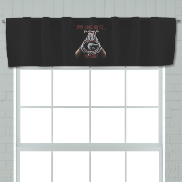 Custom Design - Valance - Closeup on window