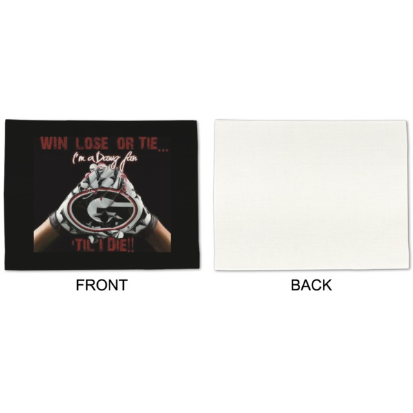 Custom Design - Linen Placemat - APPROVAL Single (single sided)