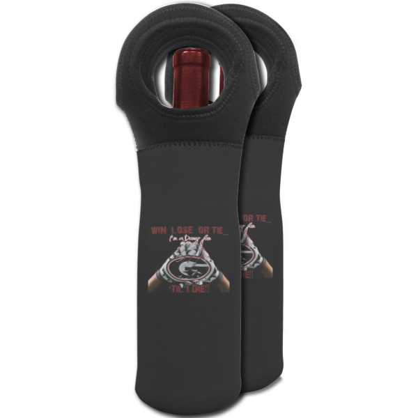 Custom Design - Wine Tote Bag - Two Bags