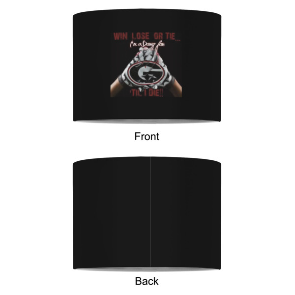 Custom Design - 8" Drum Lampshade - APPROVAL (Fabric)