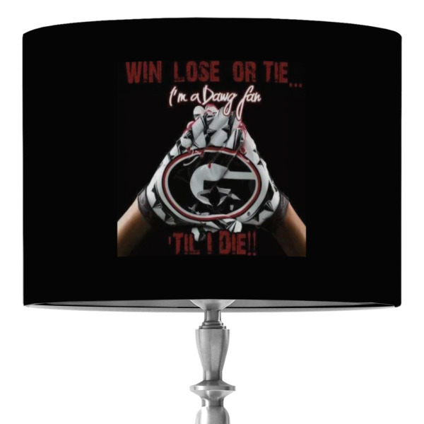 Custom Design Your Own 16" Drum Lamp Shade - Fabric