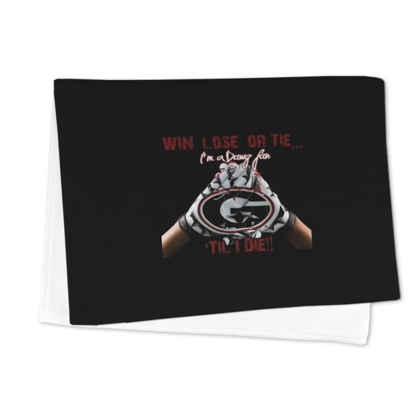 Custom Design - Microfiber Dish Towel - FOLDED HALF