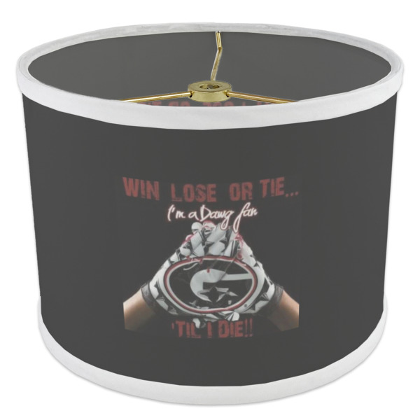 Custom Design - 8" Drum Lampshade - ANGLE Poly-Film