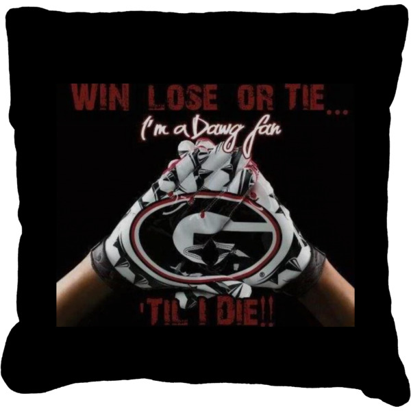 Custom Design Your Own Faux-Linen Throw Pillow 20"