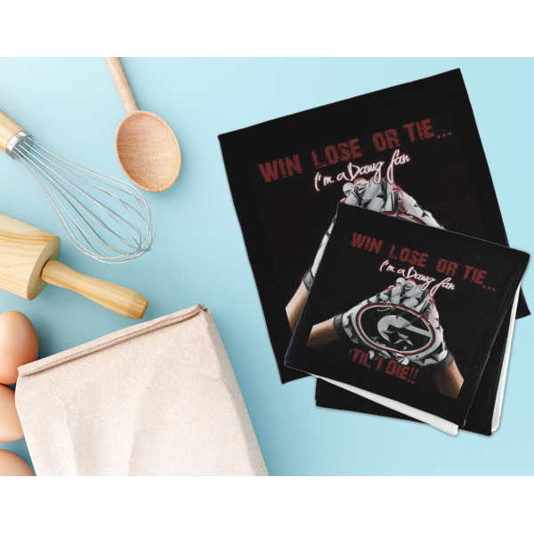 Custom Design - Microfiber Dish Rag - LIFESTYLE