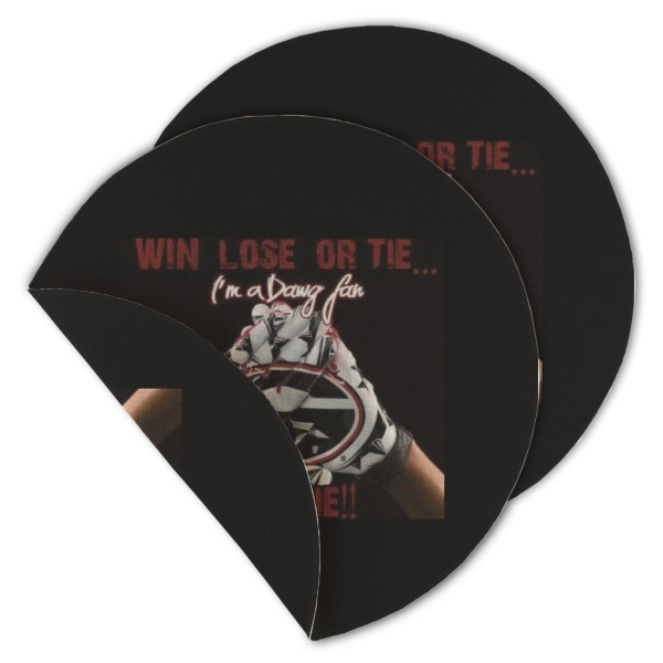 Custom Design - Round Linen Placemats - MAIN (Double-Sided)