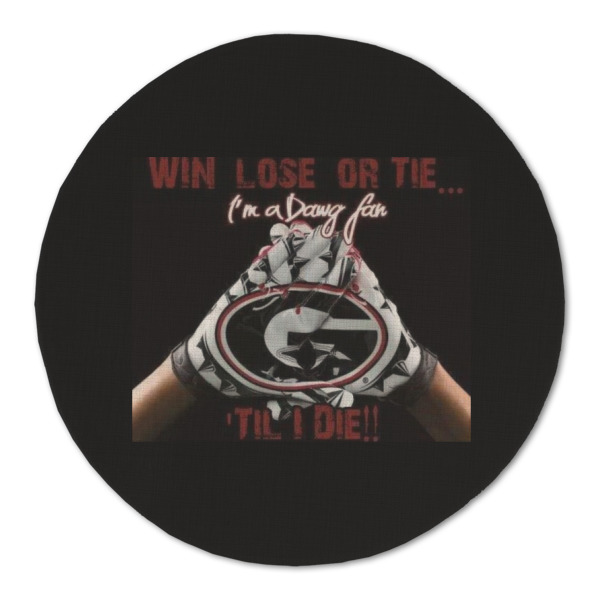 Custom Design Your Own Round Linen Placemat