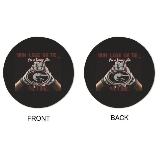 Custom Design - Round Linen Placemats - APPROVAL (double sided)