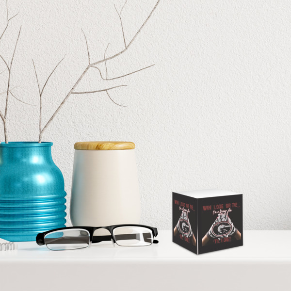 Custom Design - Sticky Note Cube - LIFESTYLE