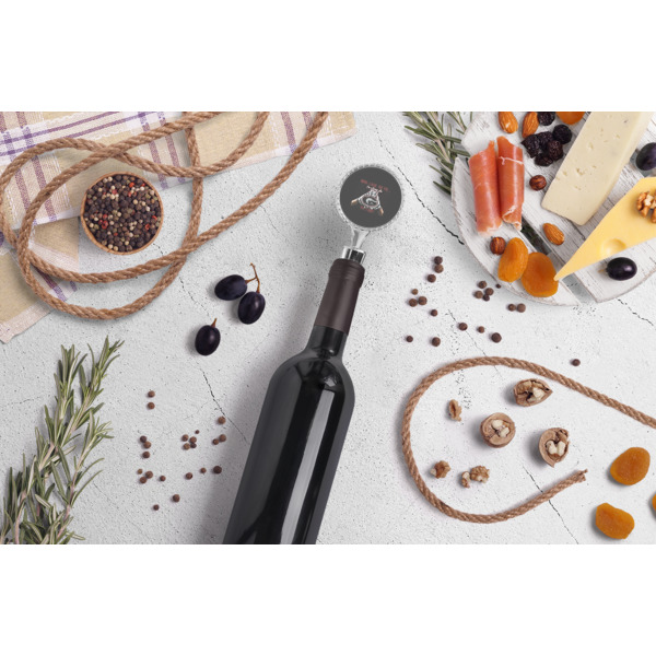 Custom Design - Wine Bottle Stopper - LIFESTYLE