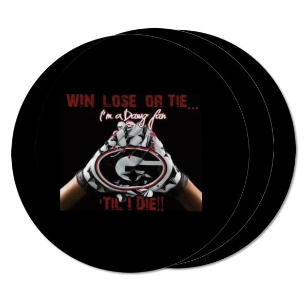 Custom Design - Round Fridge Magnet - THREE