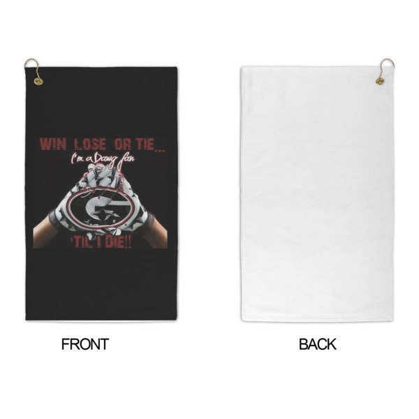Custom Design - Microfiber Golf Towels - APPROVAL