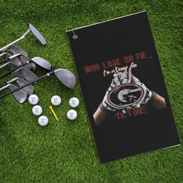 Custom Design - Microfiber Golf Towels - LIFESTYLE