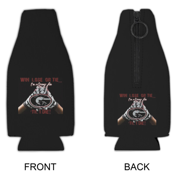 Custom Design - Zipper Bottle Cooler - APPROVAL