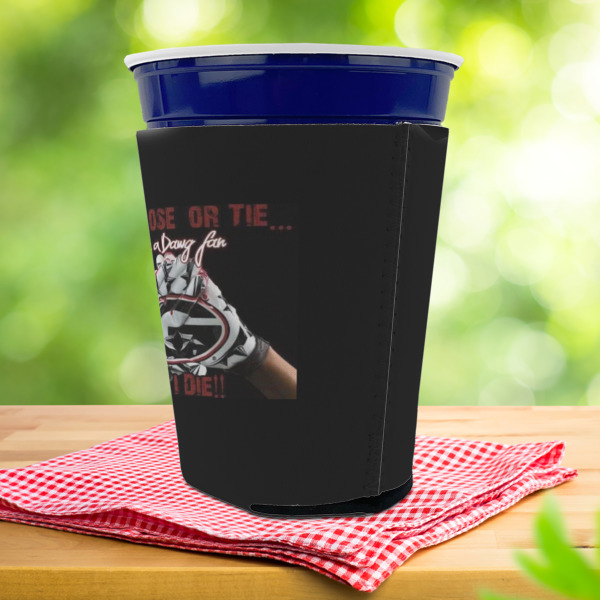Custom Design - Party Cup Sleeves - with bottom - Lifestyle