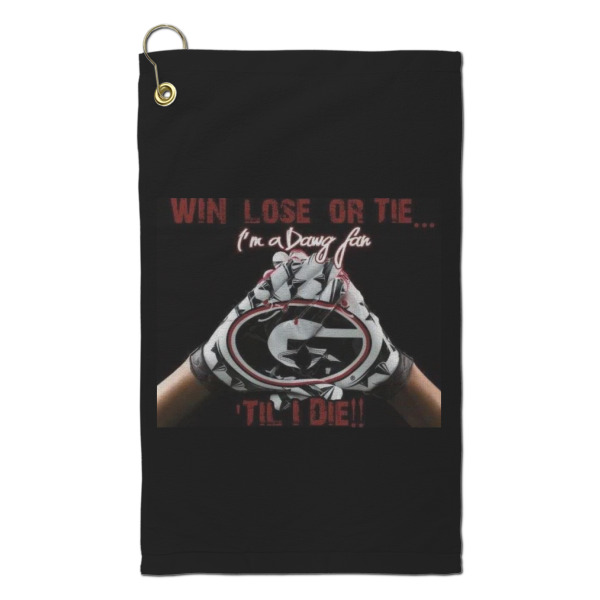 Custom Design Your Own Microfiber Golf Towel - Small