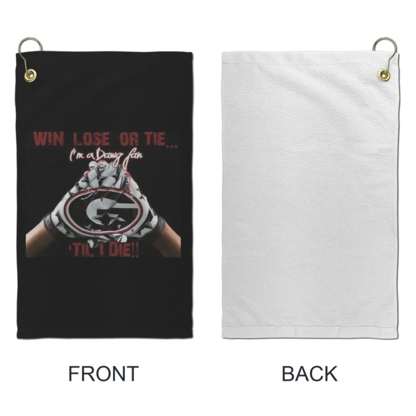 Custom Design - Microfiber Golf Towels - Small - Approval