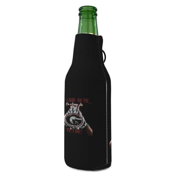 Custom Design - Zipper Bottle Cooler - ANGLE (bottle)
