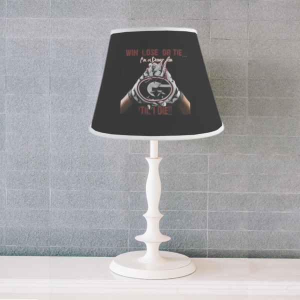 Custom Design - Poly Film Empire Lampshade - Lifestyle