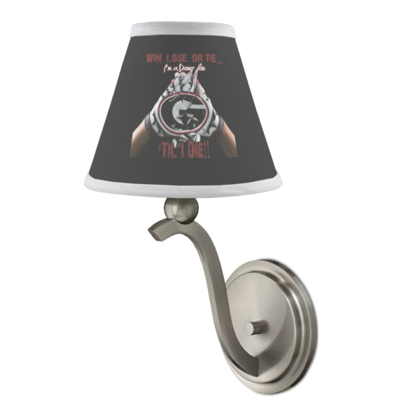 Custom Design - Chandelier Lamp Shade - Lifestyle (On wall lamp)