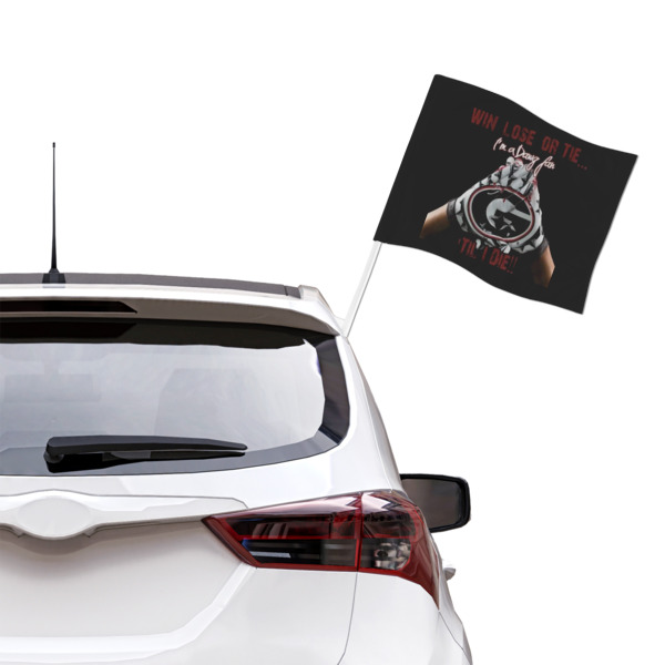 Custom Design - Car Flag - Large - LIFESTYLE