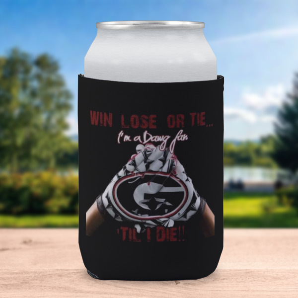 Custom Design - Can Cooler - Standard 12oz - In Context