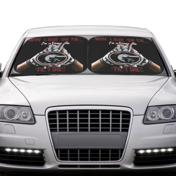 Custom Design - Car Sun Shades - IN CONTEXT