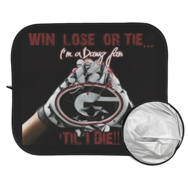 Custom Design - Car Sun Shades - FOLDED & UNFOLDED