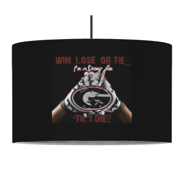 Custom Design - 12" Drum Lampshade - PENDANT (Fabric)