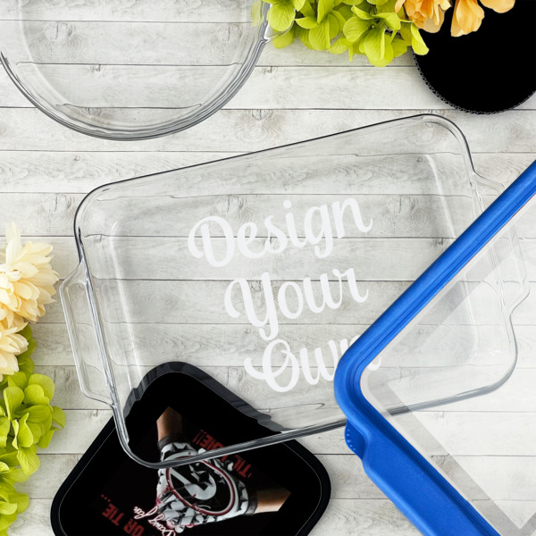 Custom Design - Glass Baking Dish - 13"x9" - Lifestyle